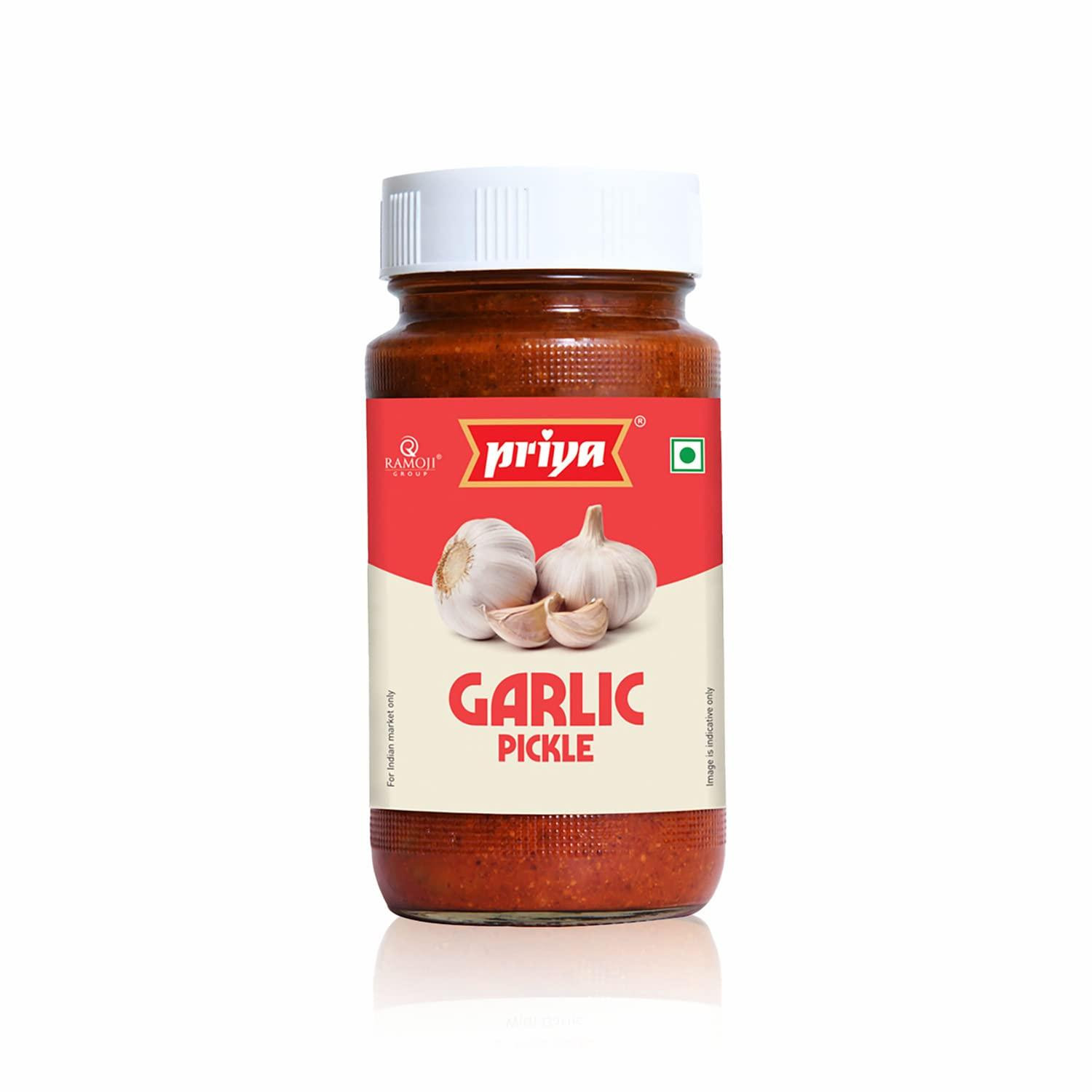 PRIYA GARLIC PICKLE 300GM