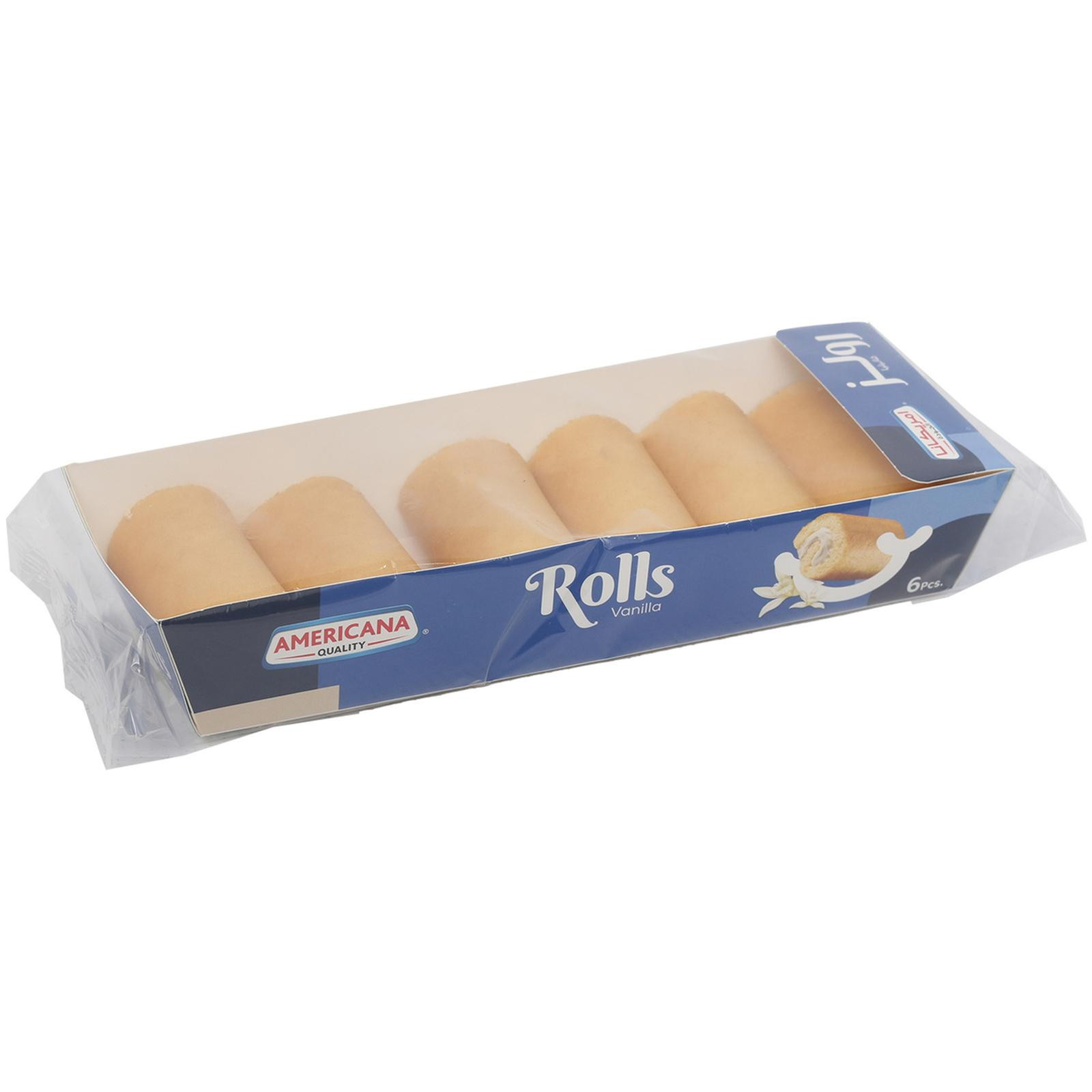 AMERICANA MINI ROLL VANILA 120 GM
