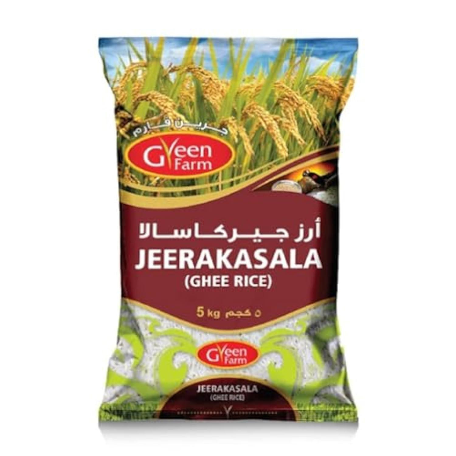 GREEN FARM JEERAKASALA GHEE RICE 5KG
