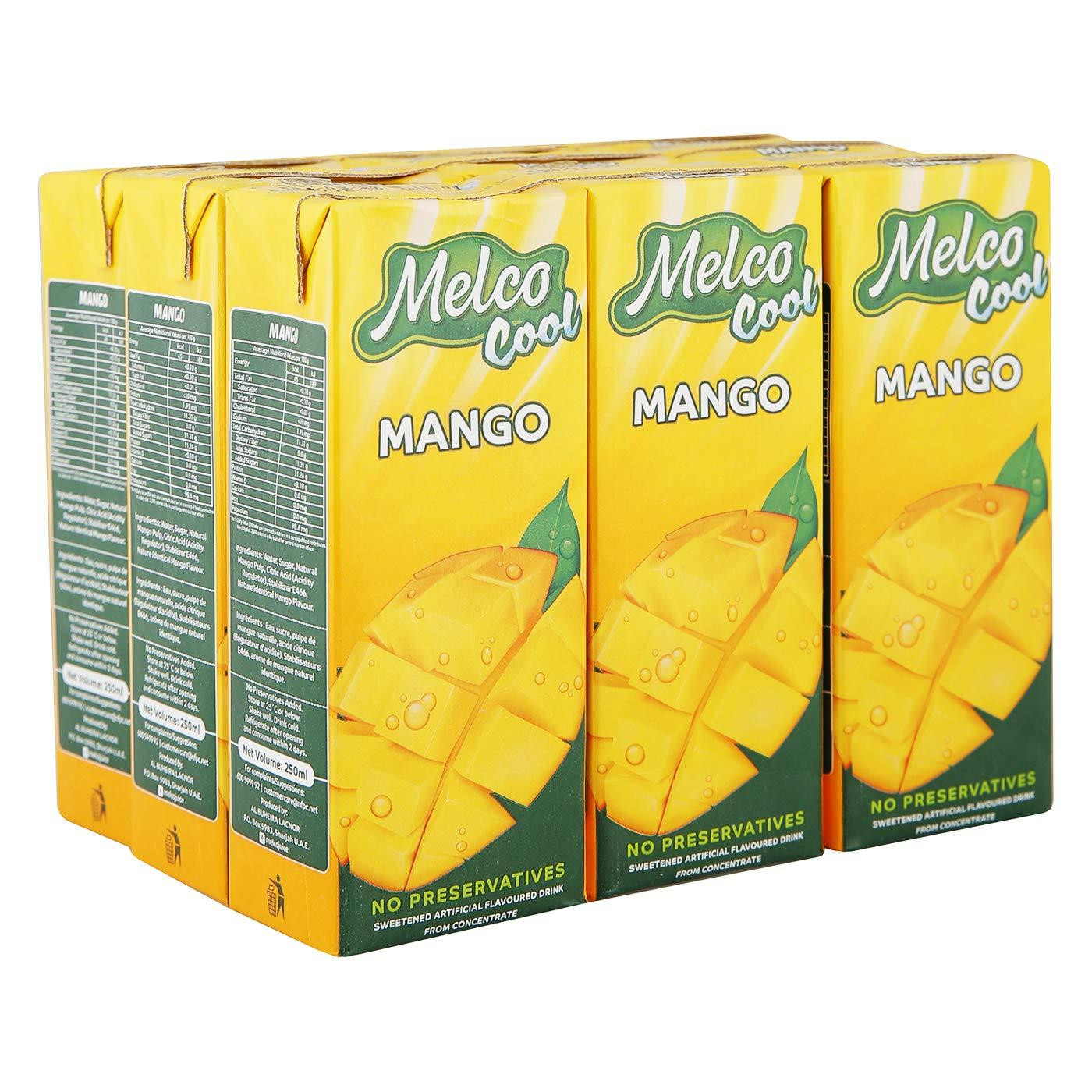 MELCO DRINK MANGO 250ML