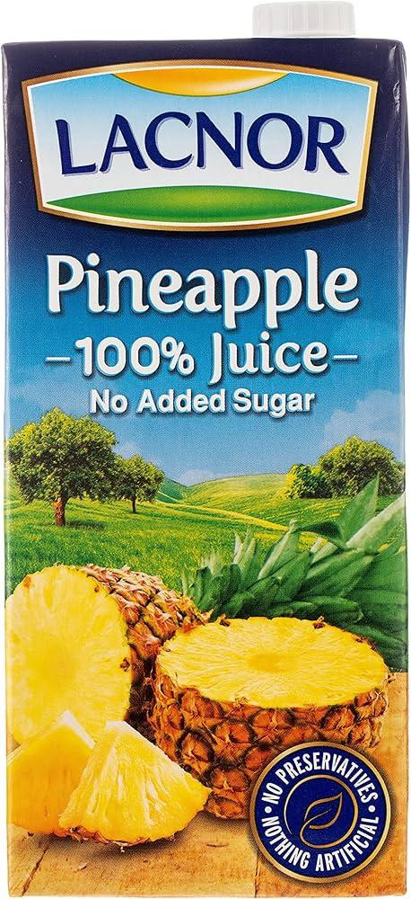 LACNOR PINEAPPLE JUICE 1 LTR