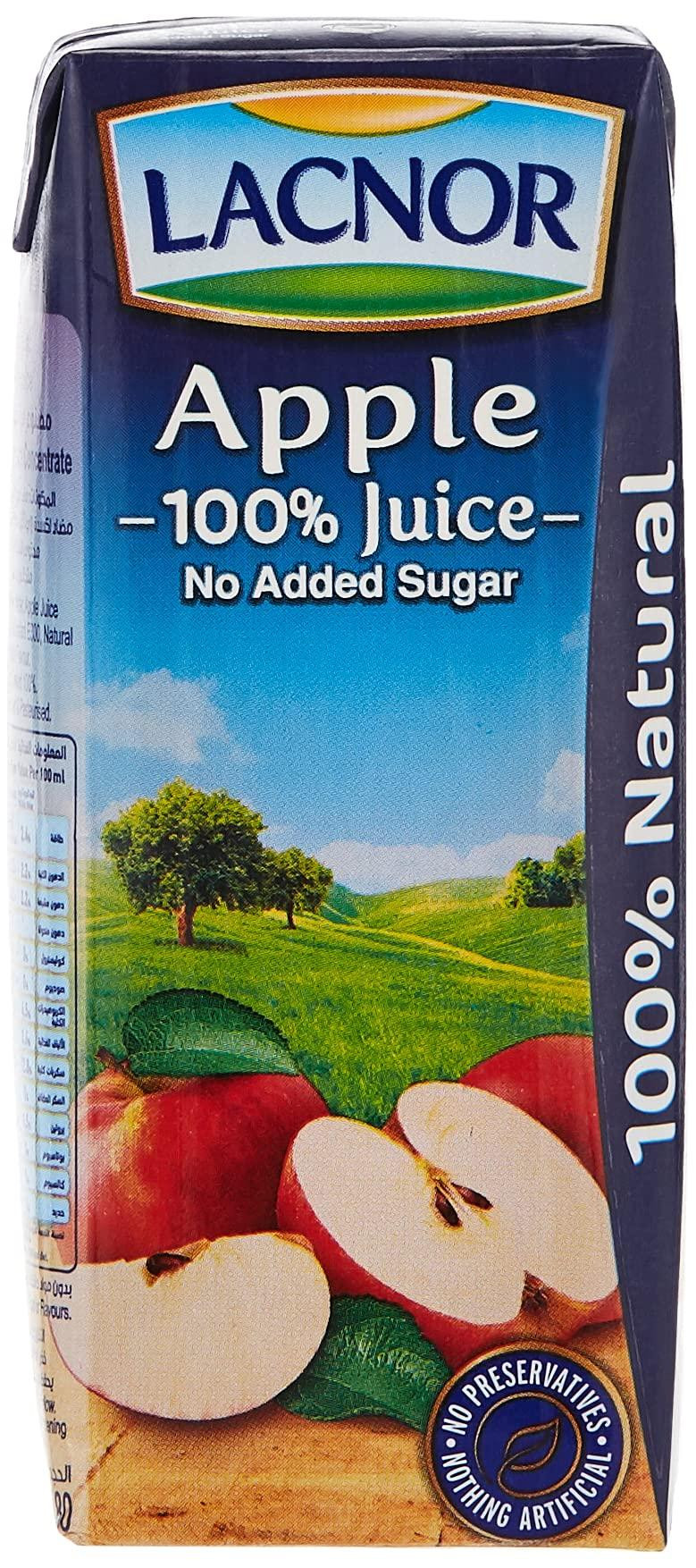 LACNOR R.APPLE JUICE 180ML