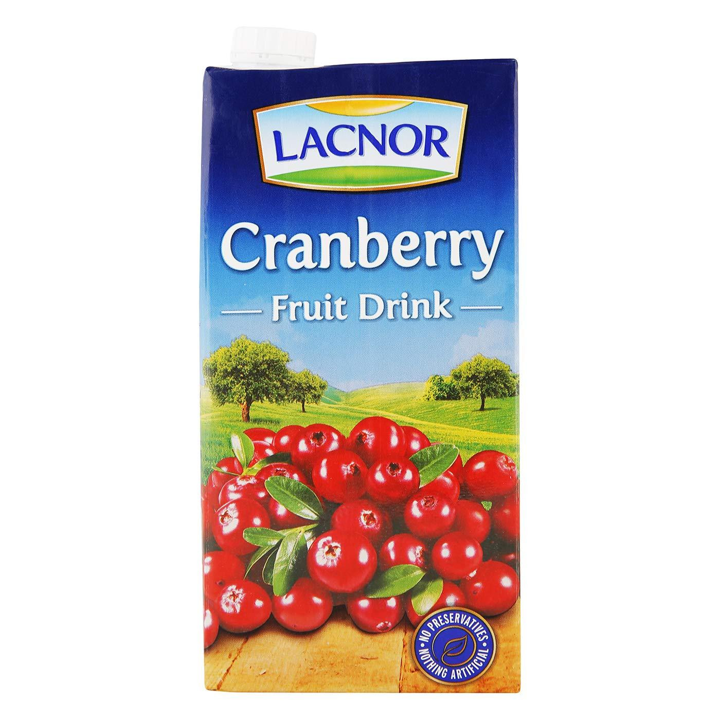 LACNOR CRANBERRY JUICE 1LTR
