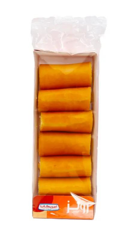AMERICANA MINI ROLL ORANGE 120GM