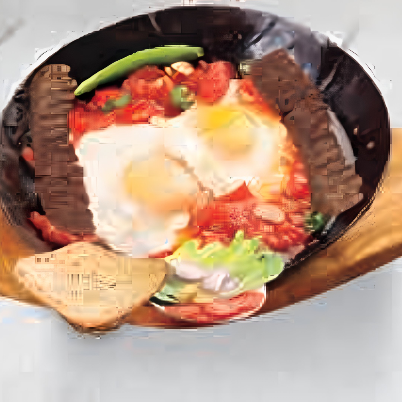 Shami Karahi with Egg