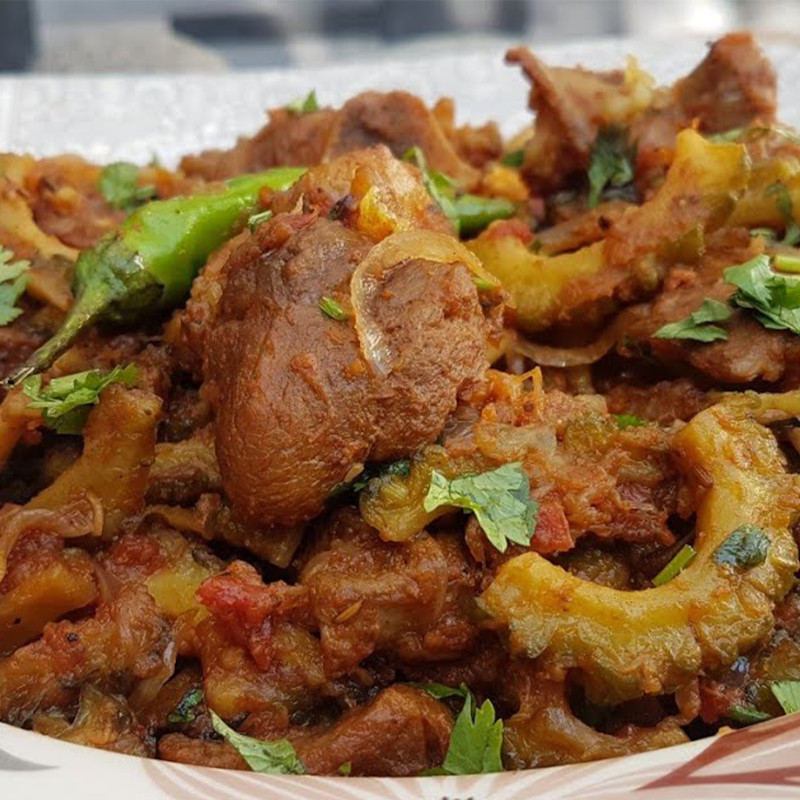 Karela Gosht (Chicken)