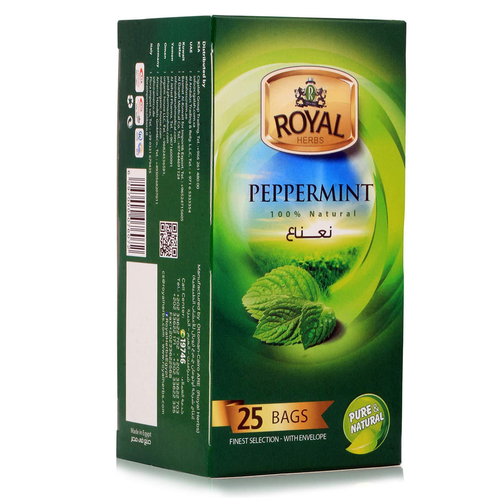 ROYAL PEPPER MINT TEA BAG -25PCS