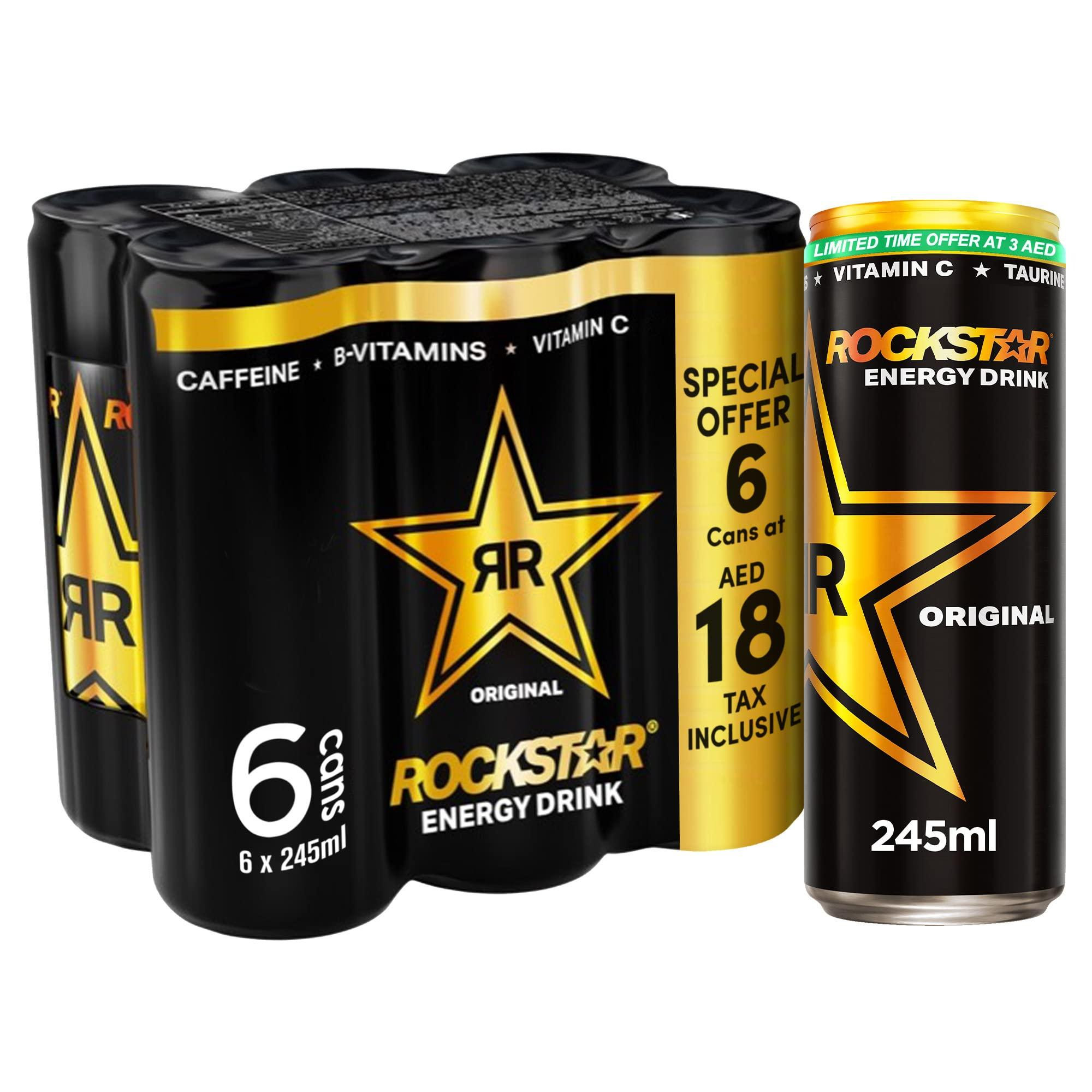 ROCKSTARS ENERGY DRINK 245ML