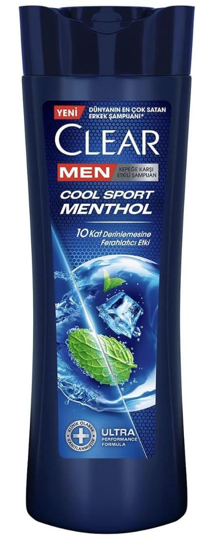 CLEAR SHAMPOO COOL MENTHOL 350ML