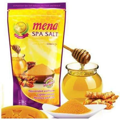 MENA CURCUMIN&HONEY SPA SALT 350GM
