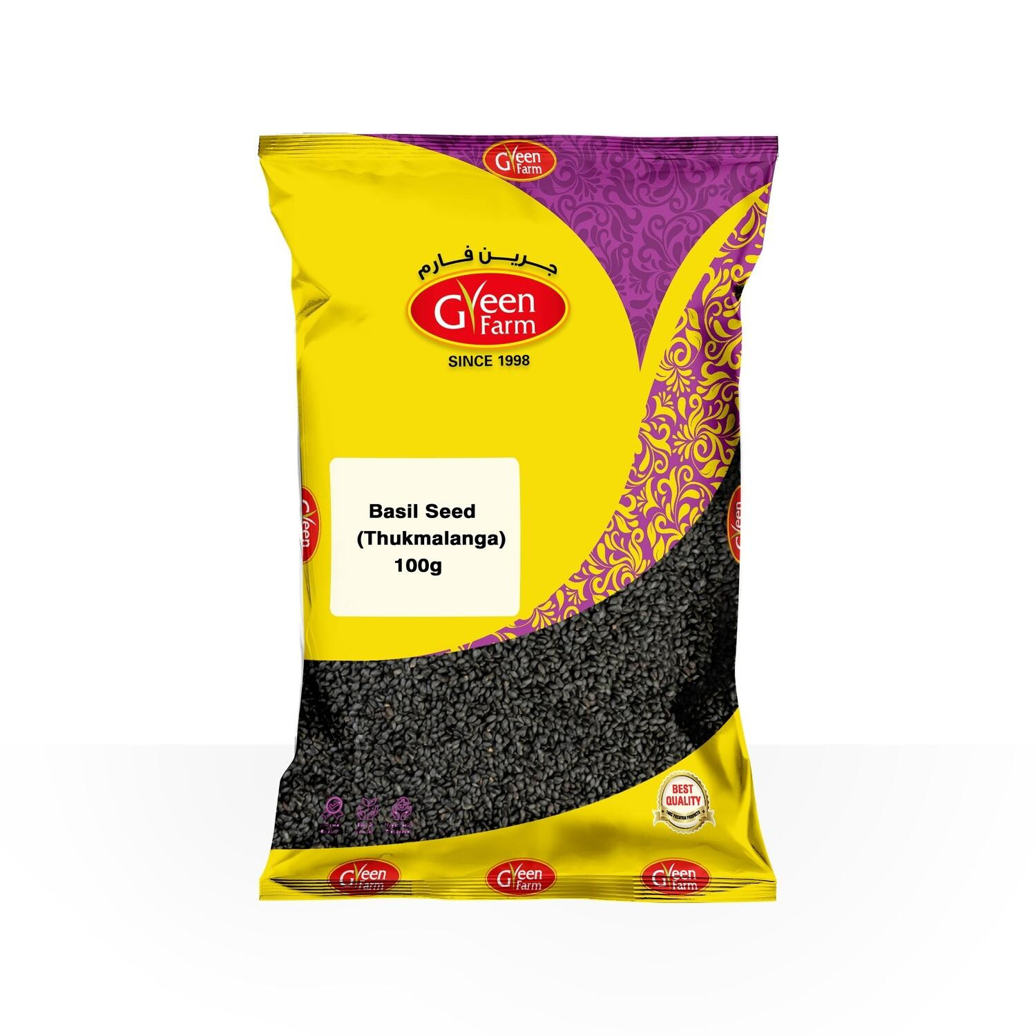 GREEN FARM BASIL SEED 100G