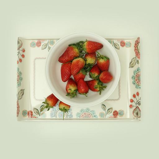 RF MELAMINE BOAT TRAY SMALL