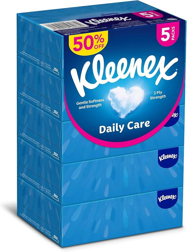 KLEENEX DAILY CARE TISSUE 120S