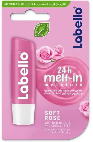 LABELLO SOFT ROSE 4.8GM
