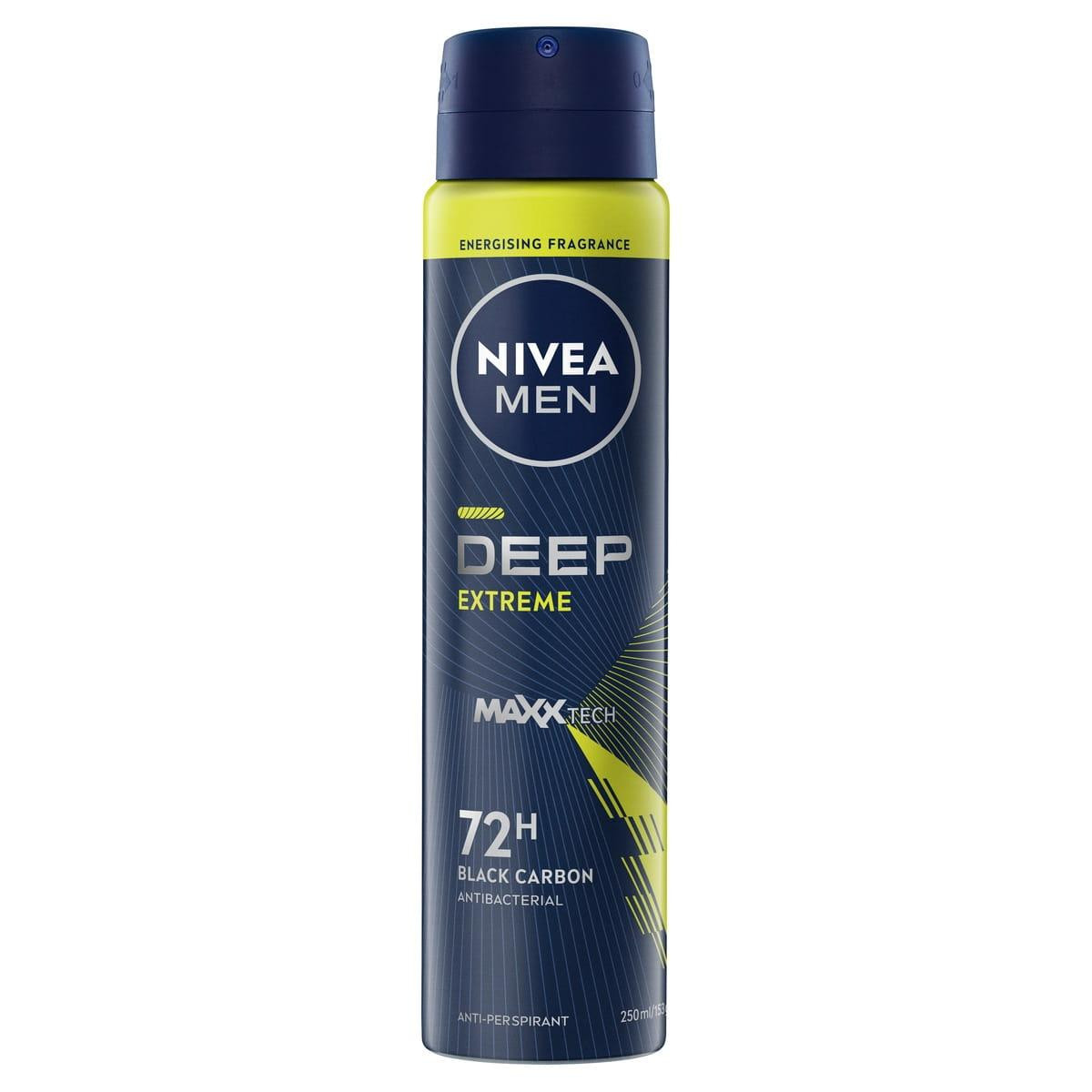 NIVEA MEN DEEP EXTREME MAXX TECH 150ML