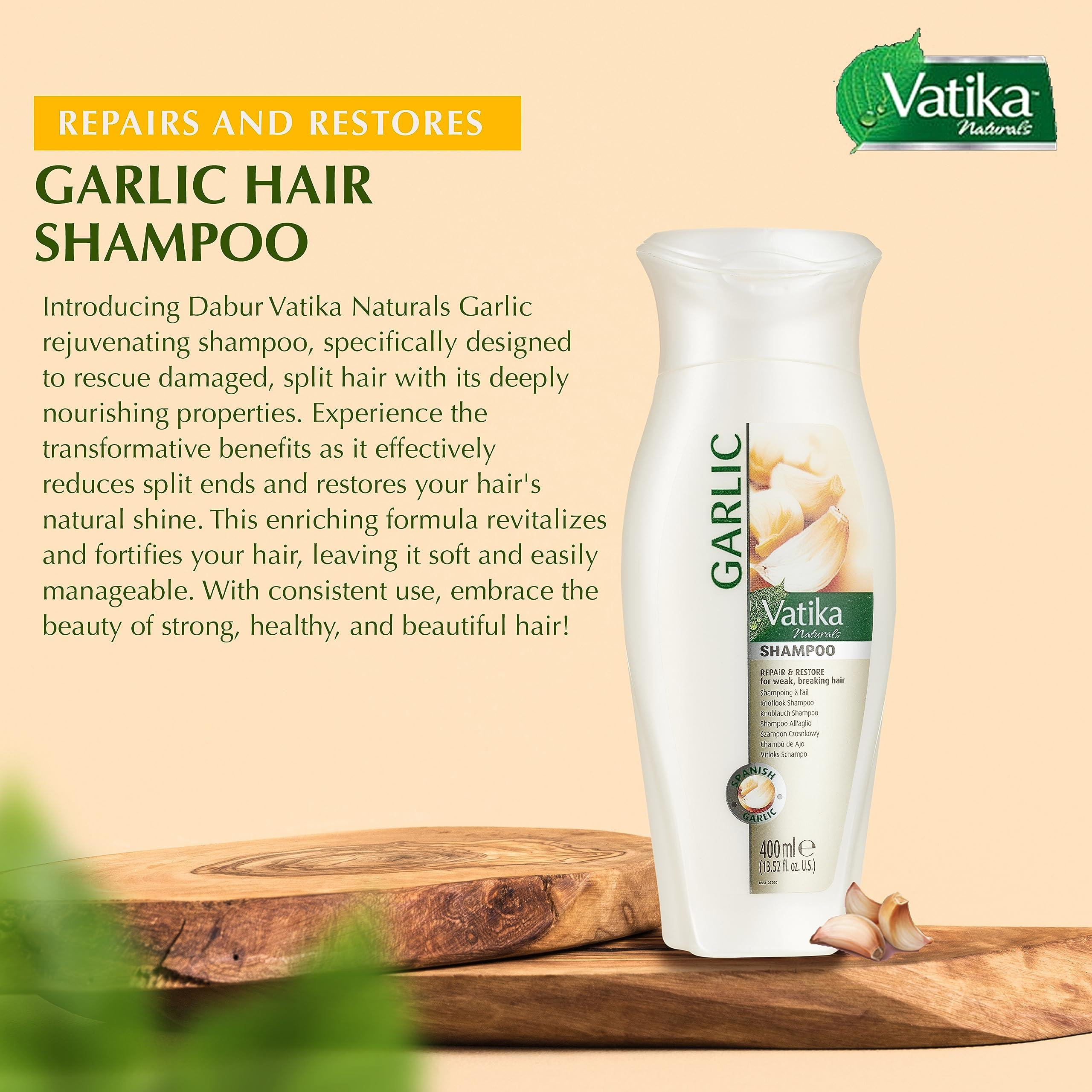 VATIKA INGREDIENT SHAMPOO GARLIC 200ML