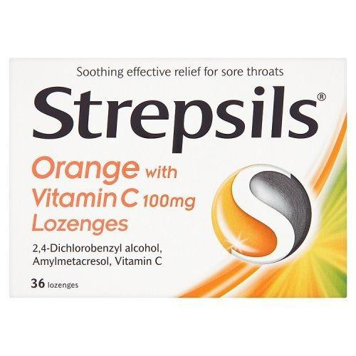 STREPSILS ORANGE VITAMIN C