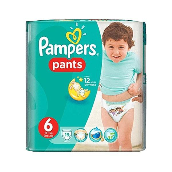 PAMPERS PANTS S6 4X19