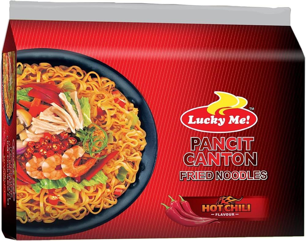 LUCKY ME INSTANT HOT CHILI NOODLS 60GM