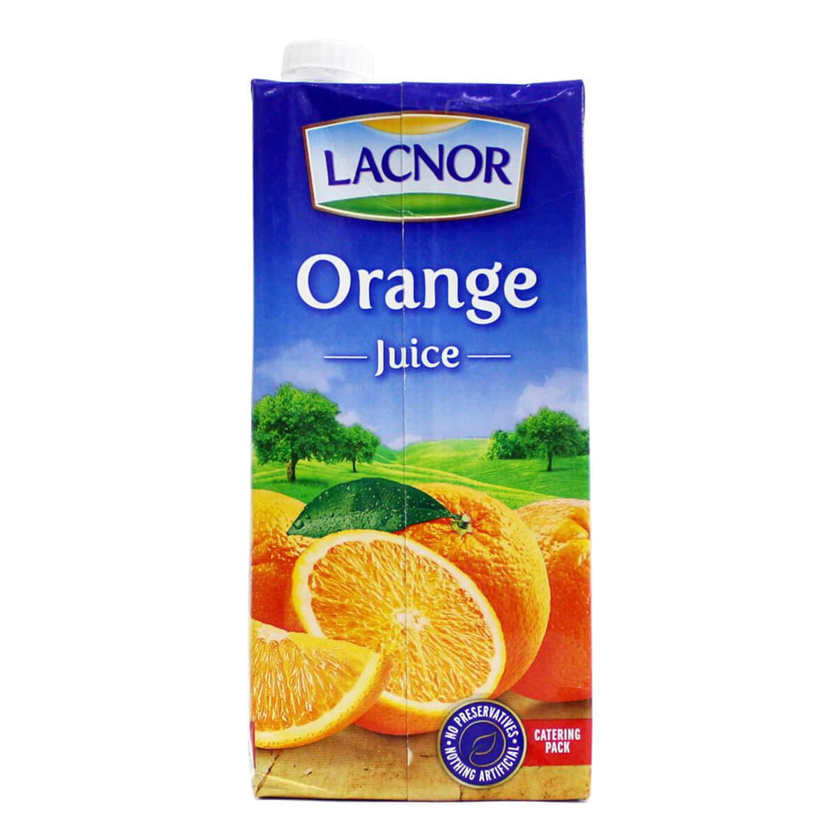LACNOR ORANGE JUICE 1 LTR