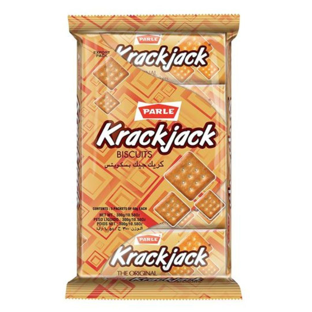 PARLE KRACKJACK BISCUITS 300 GM