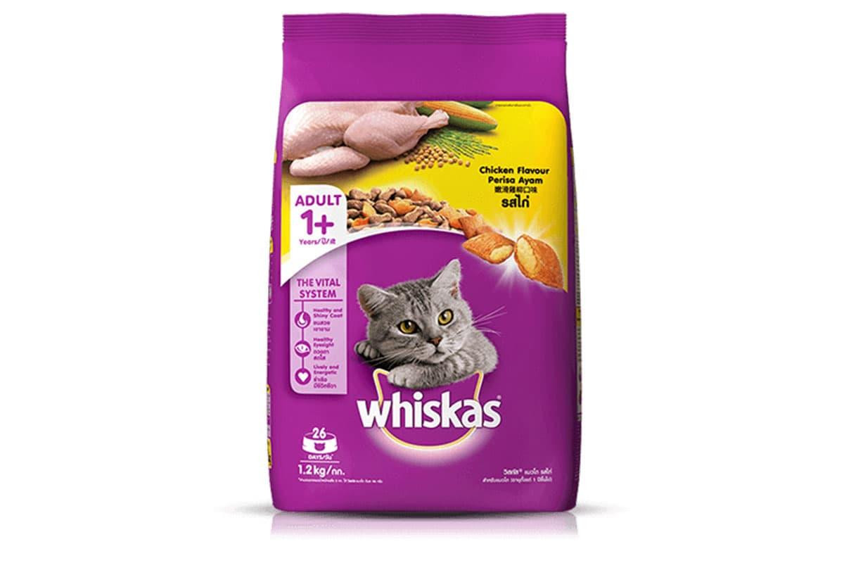 WHISKAS CHICKN FLVR CAT FOOD 3 KG