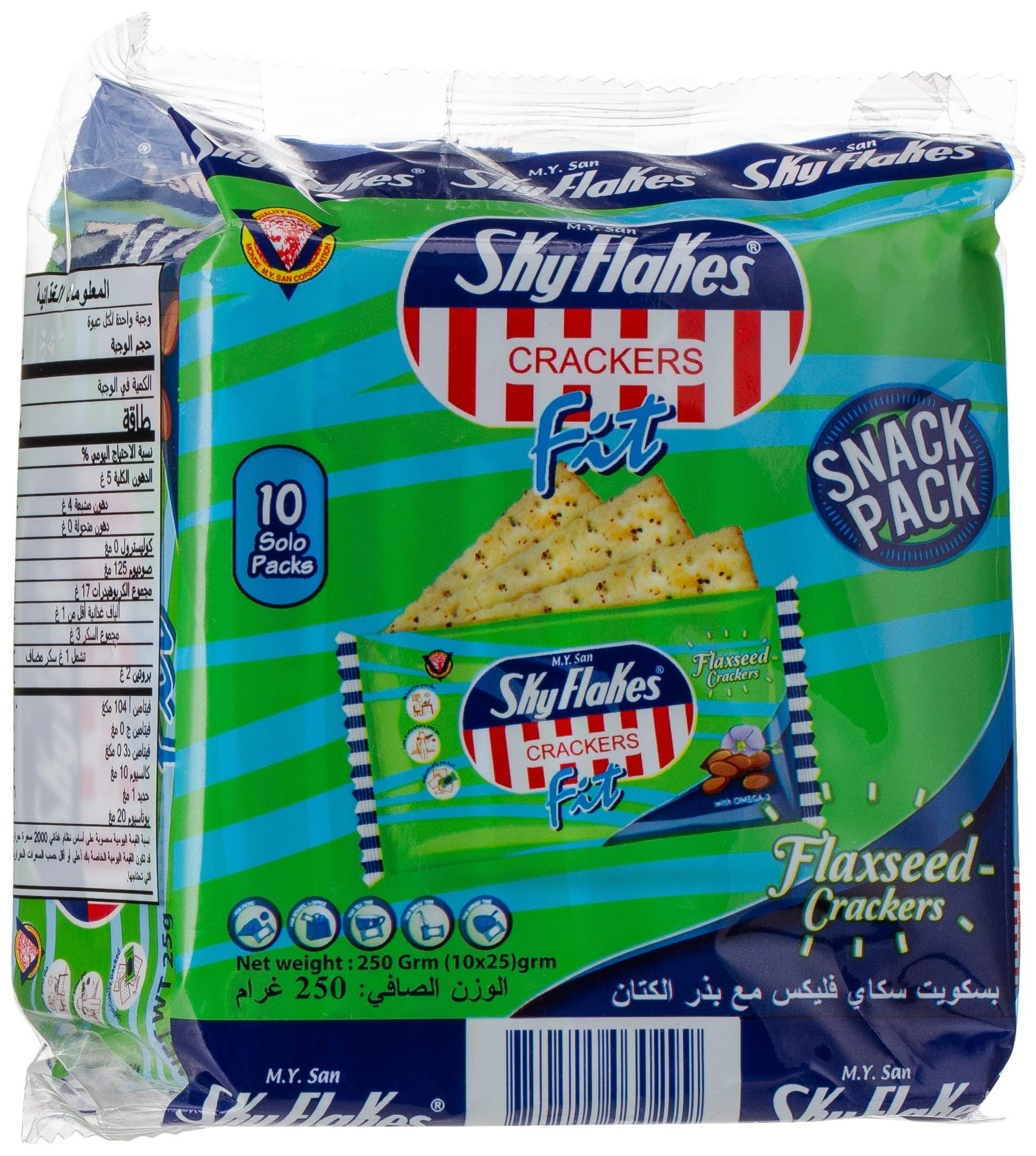 SKY FLAKES FLAXSEED CRACKERS