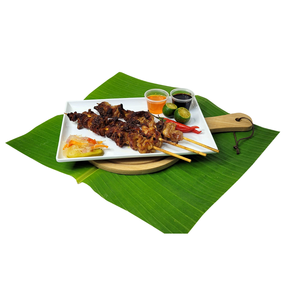 Chicken Skin BBQ (4pcs)