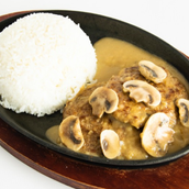 Sizzling Burger Steak