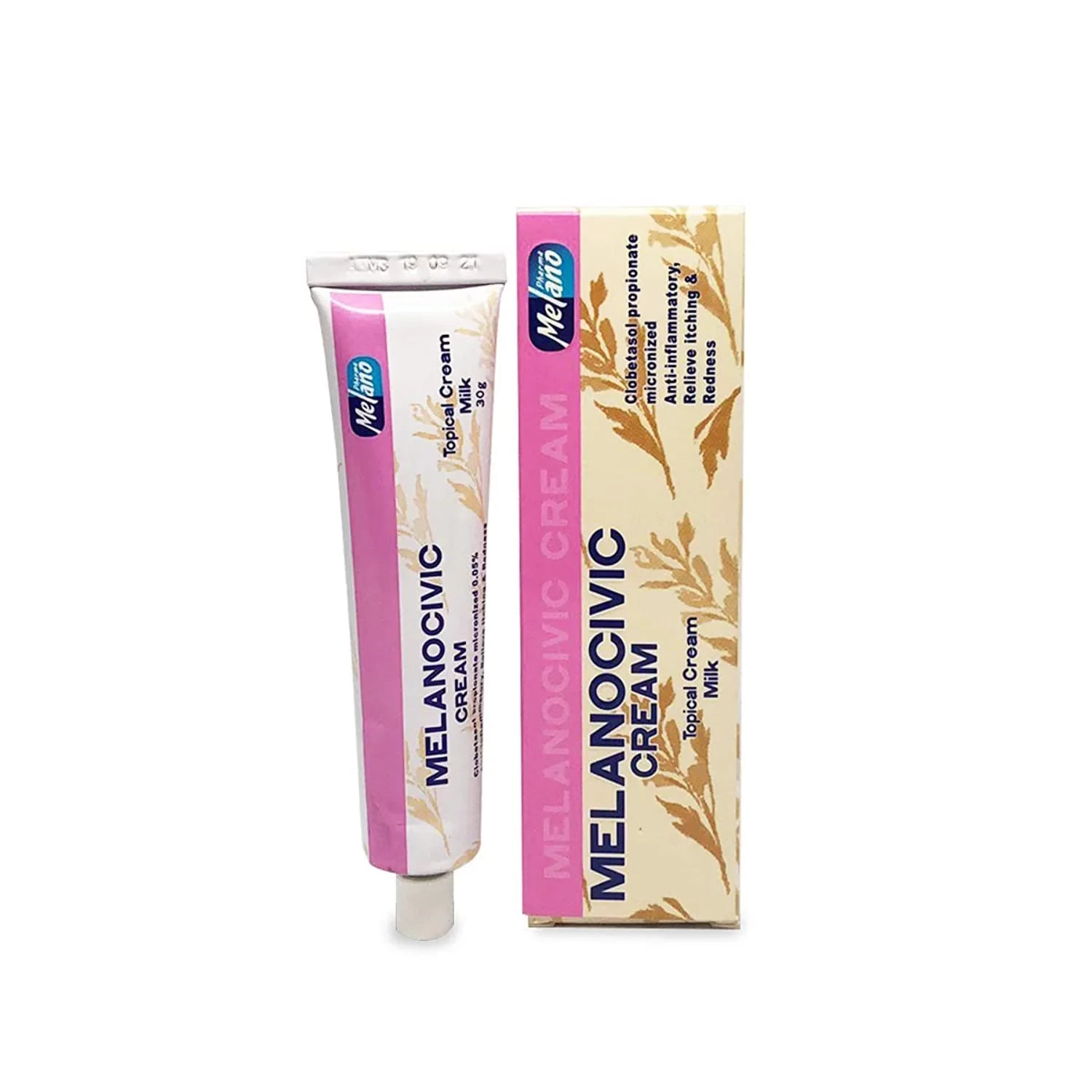 Melano Civic Milk Cream For Skin Lightening 30g