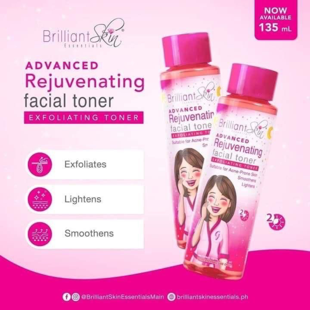 Brilliant Skin Essentials Whitening Rejuvenating Facial Toner 135ml