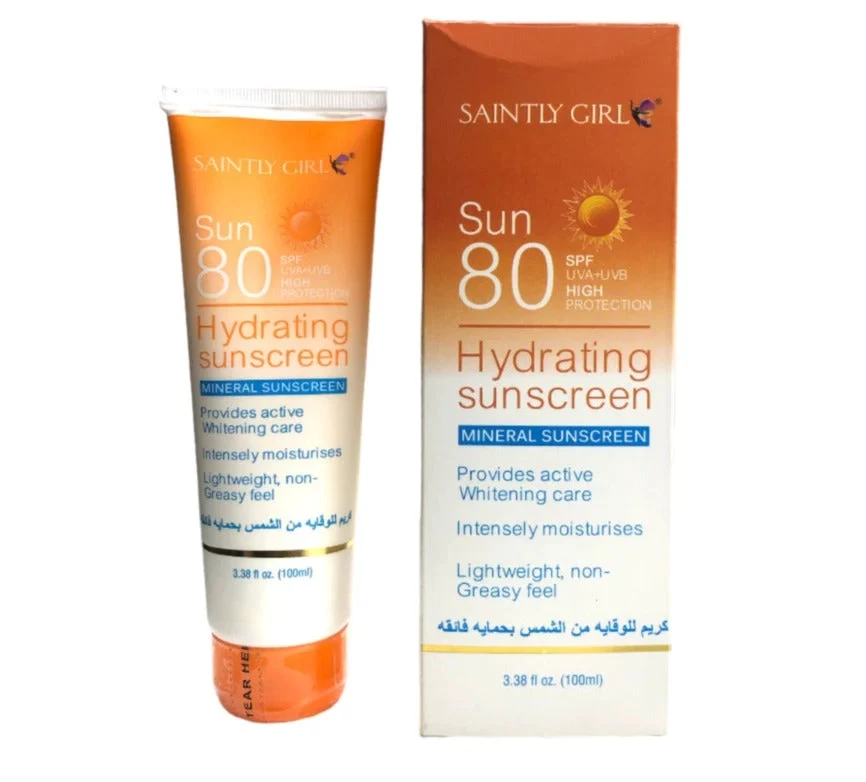 Saintly Girl Hydrating Sunscreen Sun SPF 50 UVA+U VB High Protection