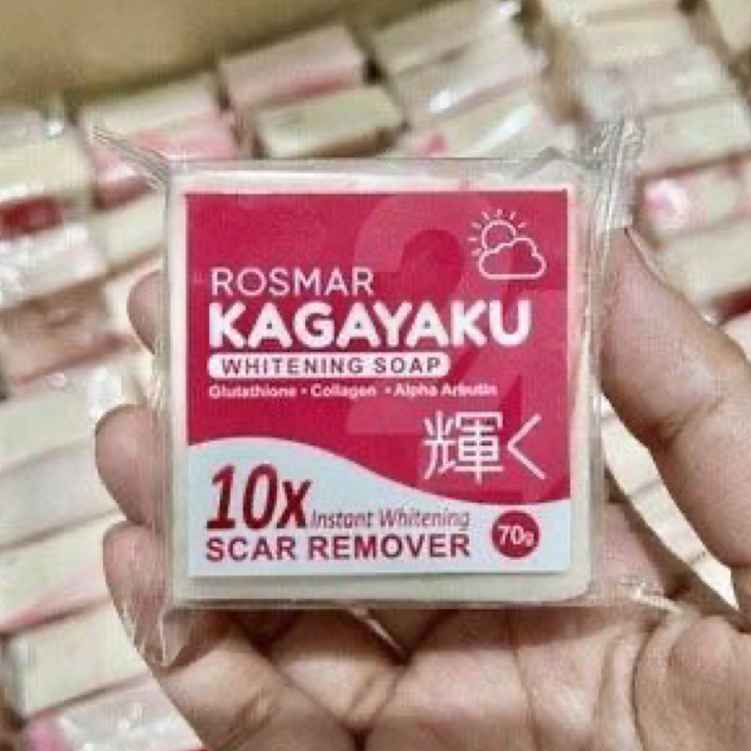 Kagayaku Whitening Soap 10x Instant Whitening and Scar Remover 70g
