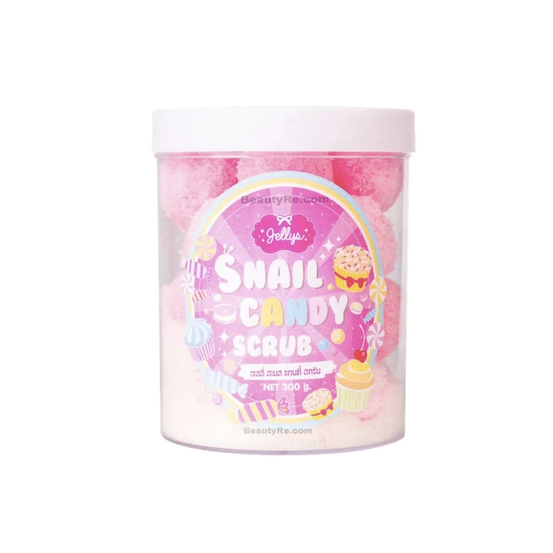 Jellys Snail Candy Scrub Balls To Lighten And Unify Skin Tone 300 G