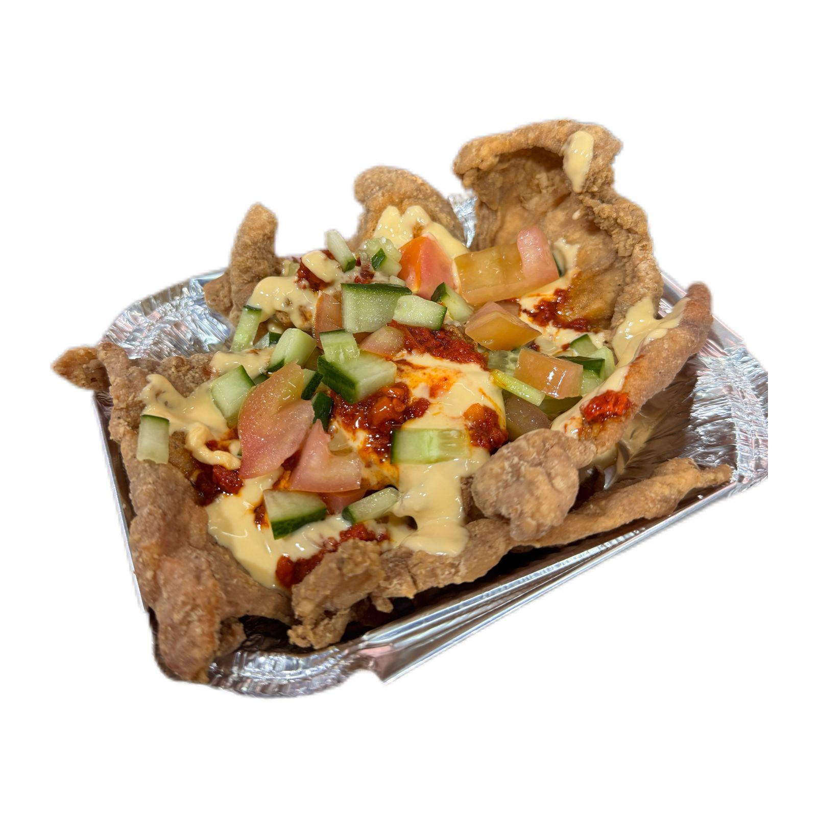 Chicken Skin Nachos