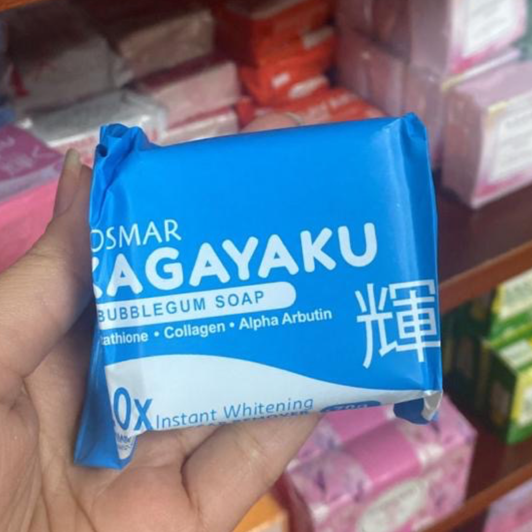 Kagayaku Bubblegum 10x Whitening Pimple and Scar Remover Soap 70g