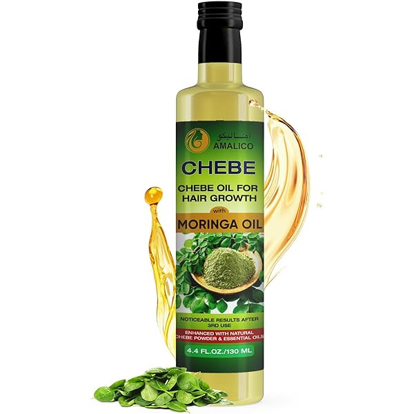 Moringa Hair Oil With Chebe Powder 250ml