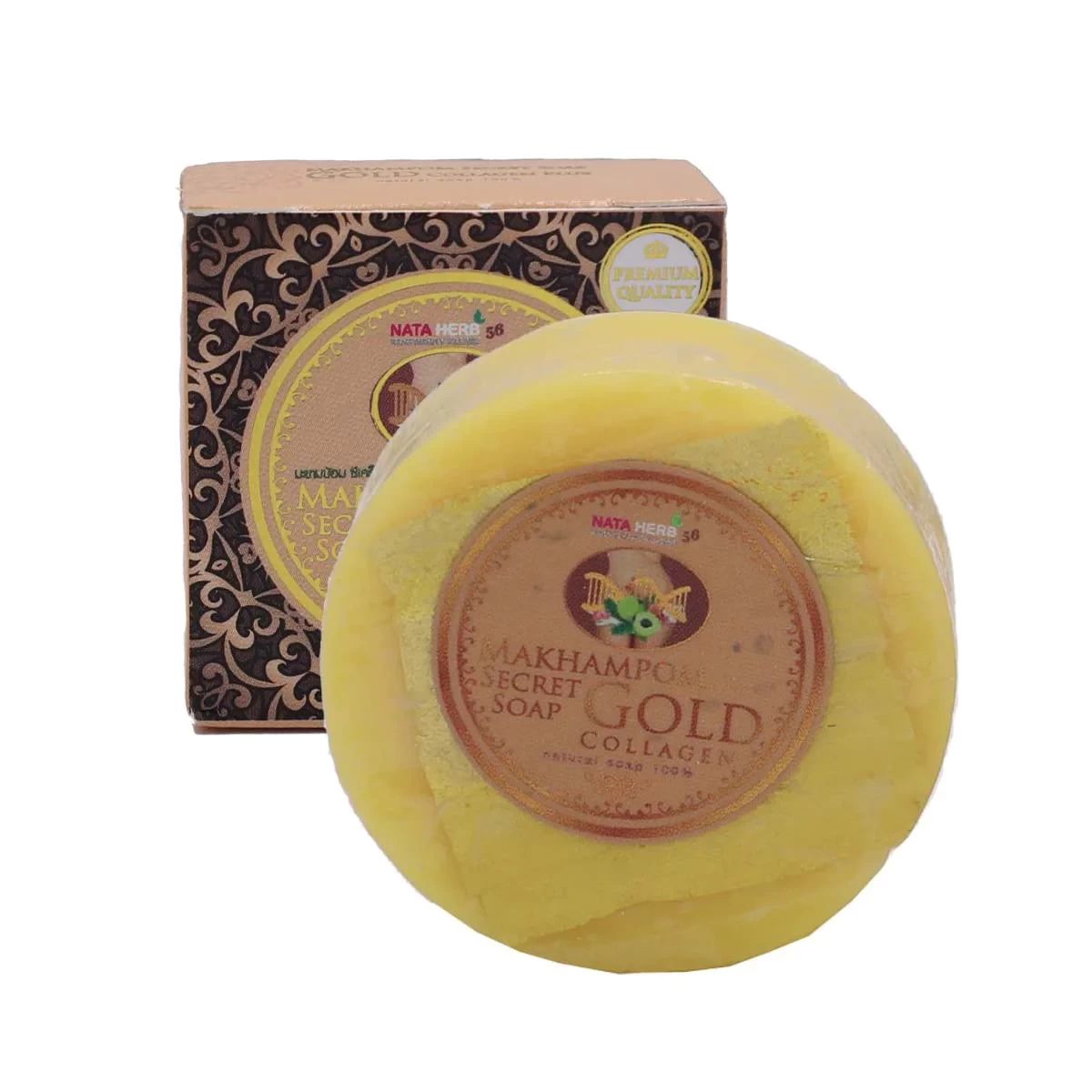 Natalie Makhampom Secret Soap Gold Collagen 50g
