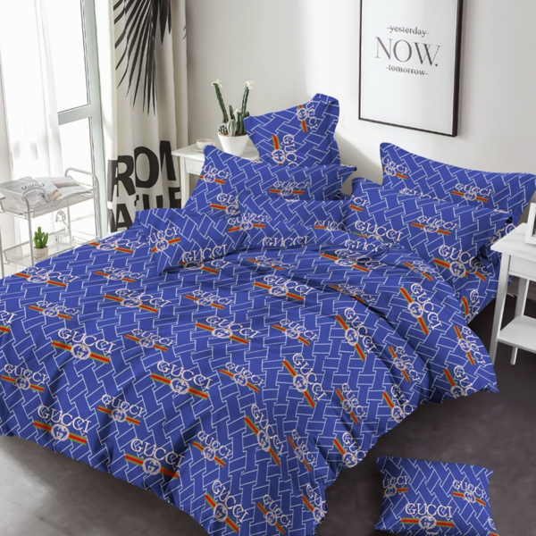 Cozy Fitted Bedsheet Set - Printed (1 Bedsheet + 2 Pillowcases)