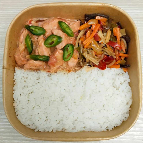 Bicol Express with Water