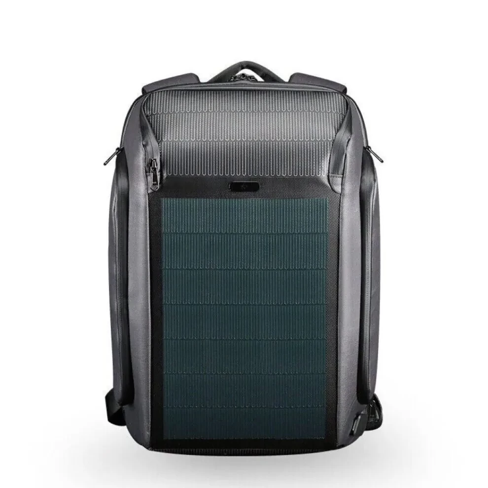 Solar Powered Backpack Charge on the Go with Versatile Power & Storage