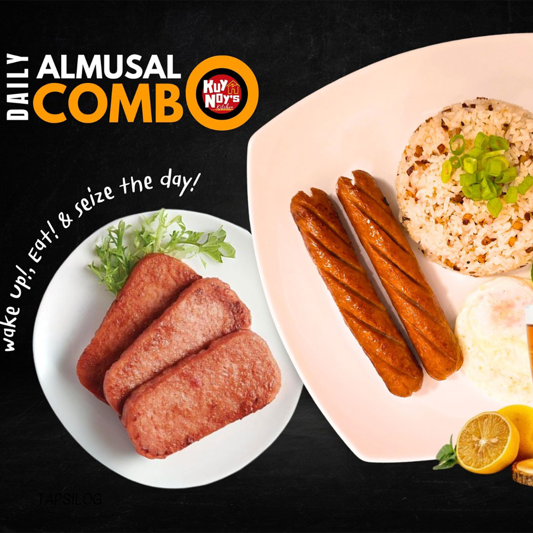 Almusal Combo (Fried Rice, Hotdog, Egg, Spam, Drink)