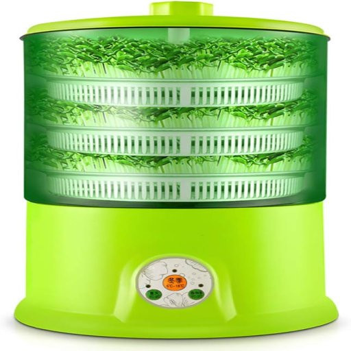 Bean Sprout Machine,3 Layer Thermostat Seed Vegetable Growing Germinator