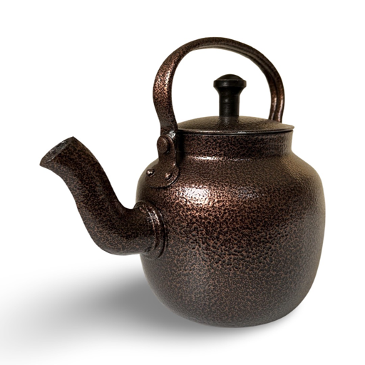 1 Liter Copper Steel Teapot Tea Kettle Chinese Teapot for Stovetop Japanese Handle High Quality and Durable
