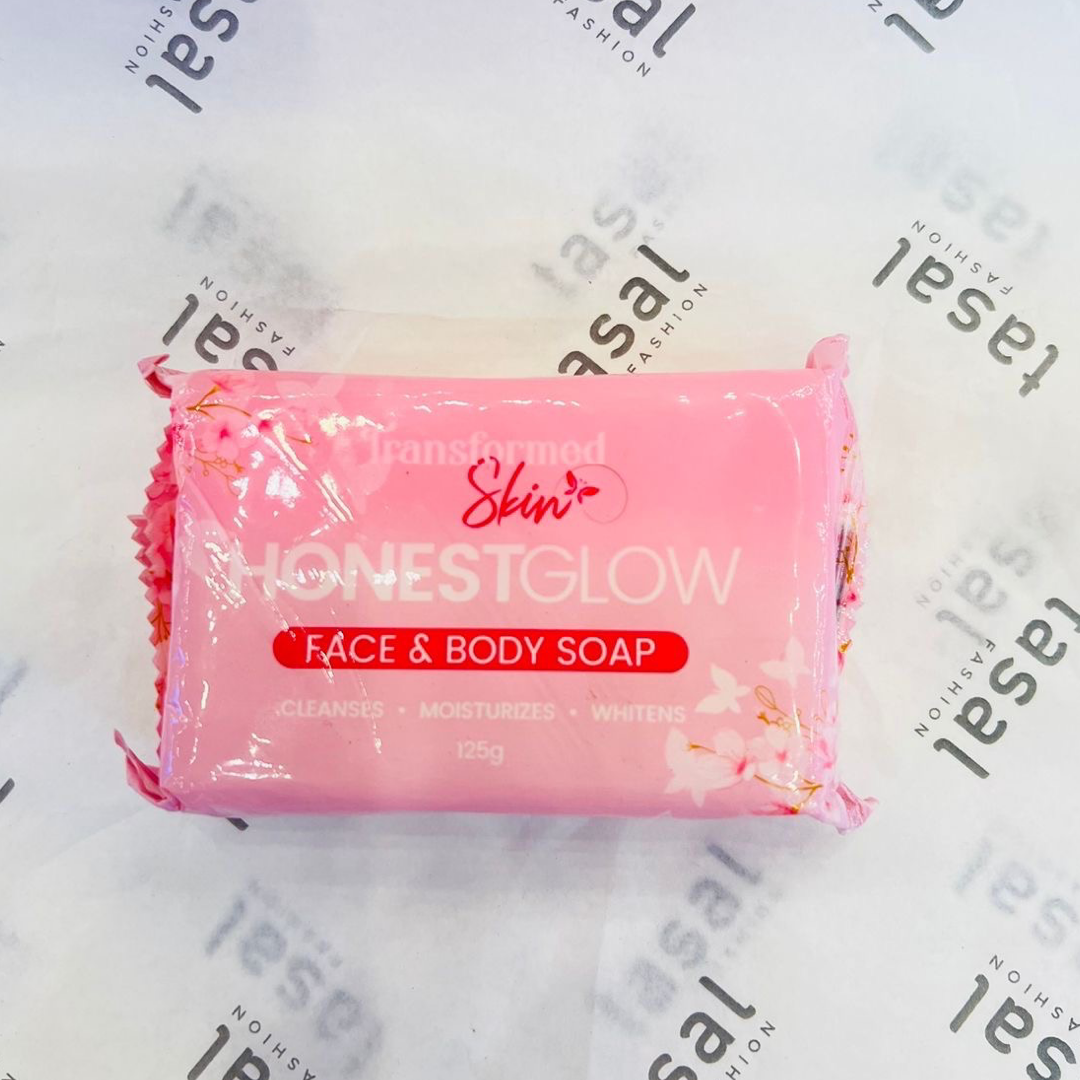Transformed Skin Honest Glow Glass Skin Soap, 125g
