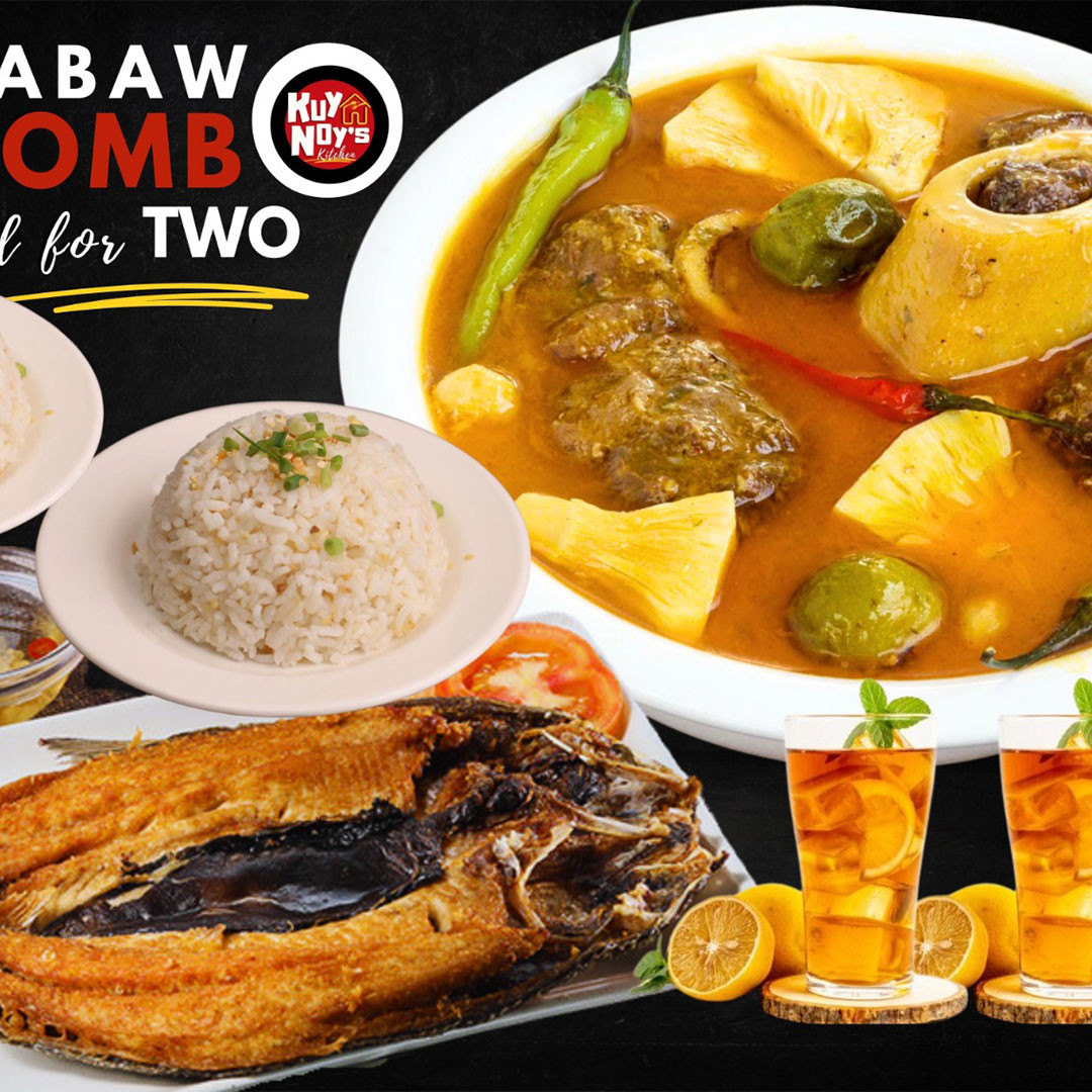 Sabaw Combo (Bulalo, Rice, Fried Fish, Drinks)