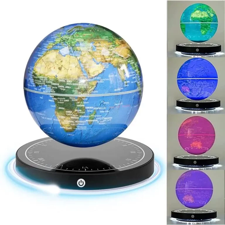 Levitating Earth Globe Lamp – Floating Earth Night Light For Home & Office Décor