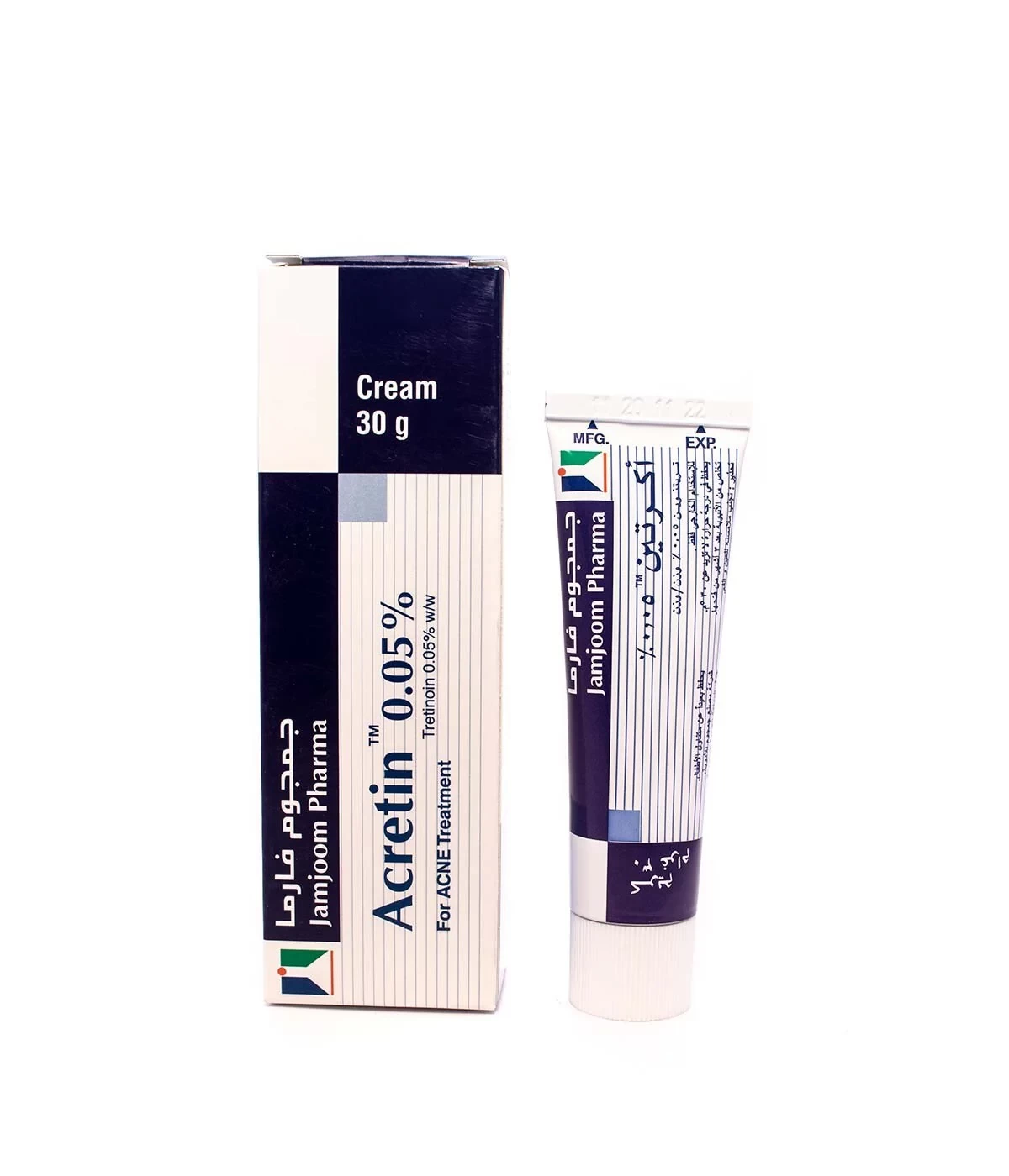 Jamjoom Pharma Acretin 0.05 For Acne Treatment Cream 30g