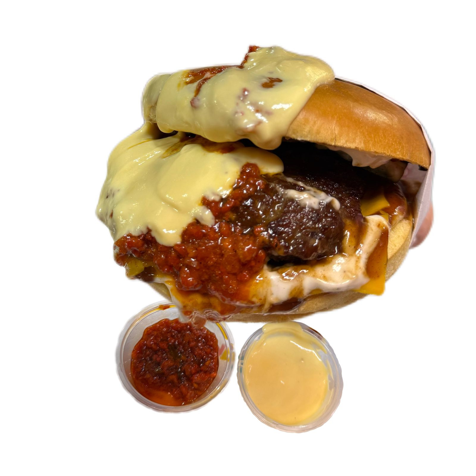 Chili Con Carne Cheese Burger