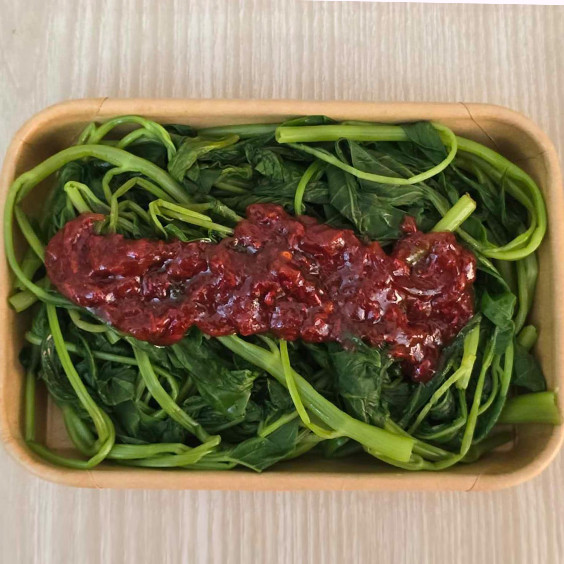 Kangkong with Bagoong